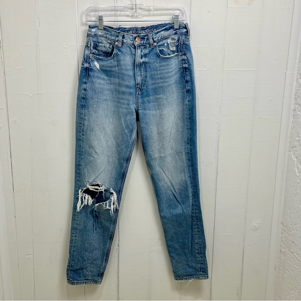 American Eagle Long Mom Jeans